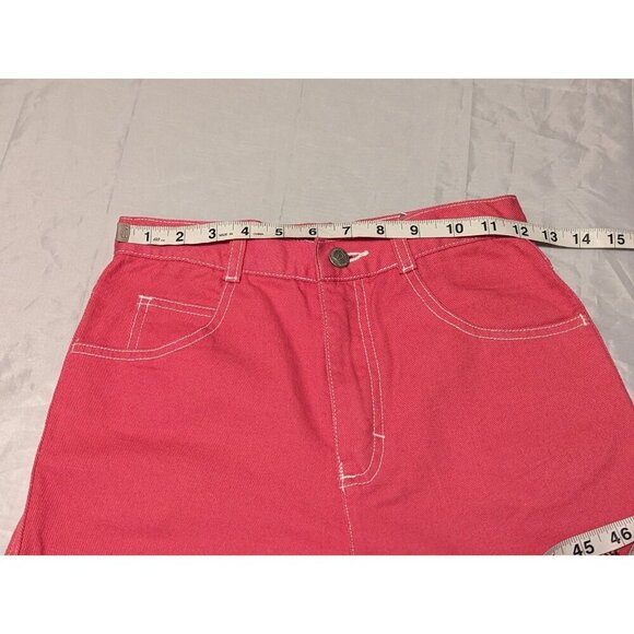 Vtg 1997 Warner Brothers Looney Tunes Tweety Bird Pink Shorts Girls Size 12 - Picture 10 of 16